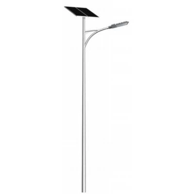 Poteau de lampadaire solaire